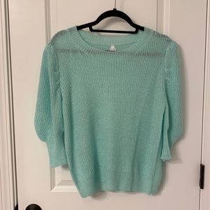 Lightweight Mint Sweater